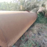 تانکر فلزی ورق کلفت سالم بدون پوسیدگی