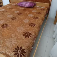 تخت چوبی دو نفره|تخت و سرویس خواب|محلات, |دیوار