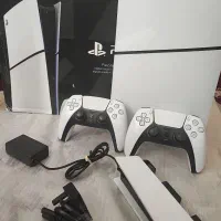 فروش ps5 slim یک ترا ریجن اروپا با دو دسته