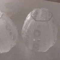 دو عدد حباب چراغ یا لوستر