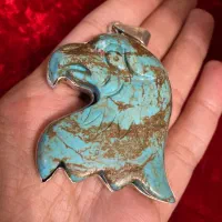 عقاب فیروزه نیشابور و نقره