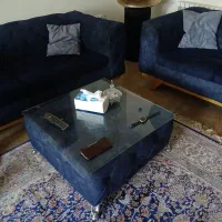 مبل ۷نفره چستر کارکرده|مبلمان خانگی و میز عسلی|تهران, دردشت|دیوار