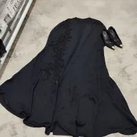 عبای کاملا مشکی