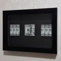 تابلو طرح دلار سه بعدی