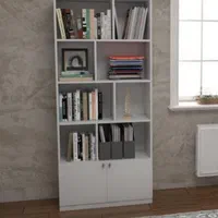 کتابخانه شیک و جادار کد ۲۰۲|کتابخانه، شلف، قفسههای دیواری|رشت, گلسار|دیوار