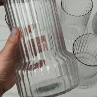 فروش تعدادی شیشه برای دسته گل، بامبو، خرس والنتاین|صنایع دستی و سایر لوازم تزئینی|سنندج, |دیوار