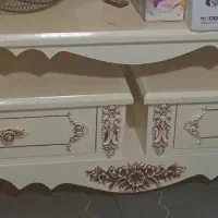 میزتلویزیون چوبی