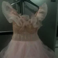 لباس مجلسی صورتی