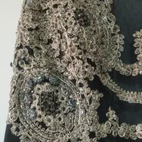 لباس مجلسی کار شده بسیار زیبا