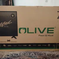 تلویزیون برند olive 50inch.  اینچ50