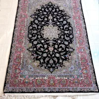 یک جفت ۶ متری سرمه ای کرک و ۵ رنگ ابریشم