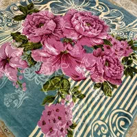 پتو کیلویی دونفره ضخیم گلبرجسته