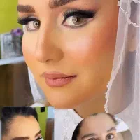 میکاپ حرفه ای عروس سیرجان