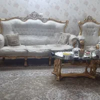 مبل استیل ۹نفره|مبلمان خانگی و میز عسلی|تهران, امام زاده حسن|دیوار