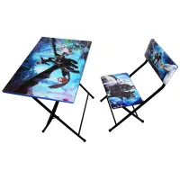 میز و صندلی تحریر عروسکی و رنگی