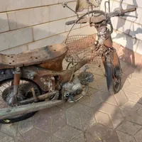 هندا ۷۰اتیش گرفته