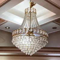 یک جفت لوستره کریستال اصل