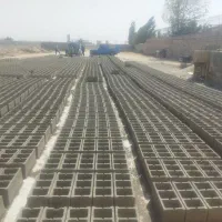 بلوک سیمانی سنگین و سبک درجه یک.