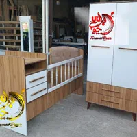 تخت خواب سیسمونی کودک ونوجوان ۲منظوره مدل*نایس*