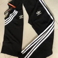 ست تاپ و شلوار مچ دار ورزشی ادیداس نخ پنبه،نو