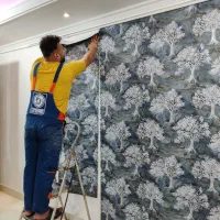 نصب کاغذ100 پوستر.کاغذ رولی 100 تومن‌.