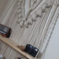 شلف مکرومه|کتابخانه، شلف، قفسههای دیواری|مشهد, بهمن|دیوار