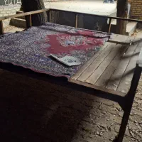 شاه نشین تخت چوبی