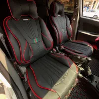 روکش صندلی تمام چرم و چرم مخمل