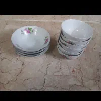 ظروف کل سرخ|ظروف سرو و پذیرایی|قم, زاویه|دیوار