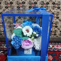 دسته گل دارای باکس|گل مصنوعی|همدان, |دیوار