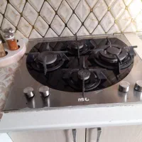 اجاق گازصفحه ای شیشه ای