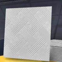 فروش ۳۰ متر تایل گچی  حصیری دست دو تمیز