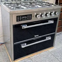 اجاق گاز صفحه و نما استیل تکنوا