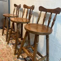 ۳ عدد صندلی کانتر