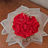 گل ربانی هدیه ویژه روز مادر|گل مصنوعی|زاهدان, |دیوار