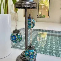 شمعدان آذین ویترای|لوستر و چراغ آویز|اصفهان, باغ نگاره|دیوار