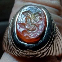 انگشتر یاقوت کهنه.رکاب جنگی..سه پوست کهنه|جواهرات|اسلام‌شهر, زرافشان|دیوار