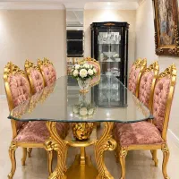 میز نهار خوری ۸نفره سلطنتی