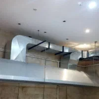 کانال سازی کولر.لوله اسپیرال.هود.دریچه.