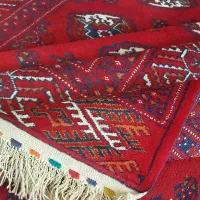 ۶متری ترکمن کرک ریزبافت(رنگ گیاهی)