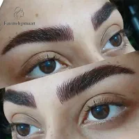 مدل میکروبلیدینگ ابرو و شیدینگ لب