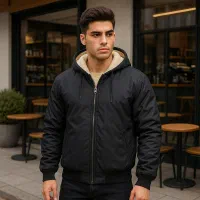 کاپشن مردانه مشکی داخل تمام خز مدل adidas-مشکی|لباس|تهران, دروازه شمیران|دیوار