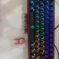 کیبورد ردراگون custom فولk617