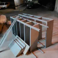 سه عدد قفسه کتاب و... تمیزه