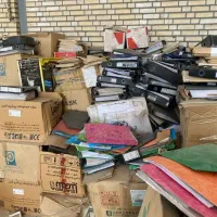 خرید ضایعات کاغذ باطله کتاب اهن کارتن مقوا پرونده