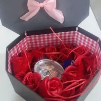 باکس گل و مروارید عشق