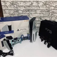PS5 Slim تمیز و کمکارکرد + وسایل جانبی کامل