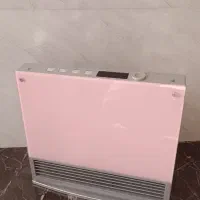 بخاری ژاپنی شیشه ای صورتی رنگ