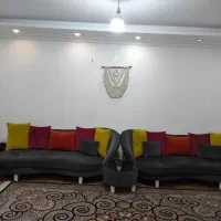 مبل ۸نفره با جلومبلی در حد نو