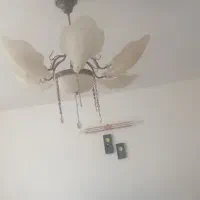 لوستر سه شاخه در حد نو